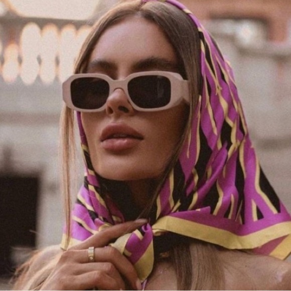 NEW PRADA PR17WS VYJ6X1 SUNGLASSES PRADA SPR 17W POWDER EYEWEAR PRADA PR 17WS - Picture 8 of 15